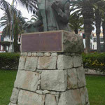 Kolumbusdenkmal auf Porto Santo, Portugal