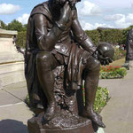 "Hamlet" Denkmal in Stratford-upon-Avon