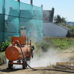 La fameuse machine à vapeur...