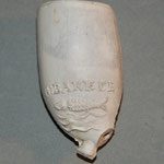 Vis boven golfjes, daarboven N.BAKKER, Schoonhoven ca 1740-1779
