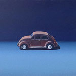 ミニカー（レッド）,2023（20×30cm）
