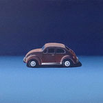 ミニカー（レッド）,2023（20×30cm）