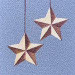 星のオーナメント（15.0×10.0cm）