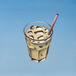 カフェオレ,2025（30×30cm）