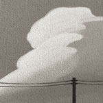 入道雲（15.0×15.0cm）