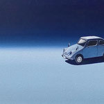 ミニカー（ブルー）,2023（20×30cm）