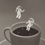 スペースウォーク（30.0×30.0cm）