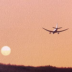 夕日,2023（20×30cm）