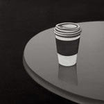 コーヒー,2024（30×30cm）