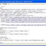 Étape 3: Visualisation du code xHTML d'une page web