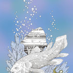 「貴石と古代魚」10月オパール