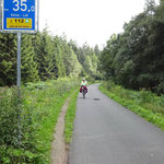 Auf dem Vennbahn-Radweg - mühsamer als es aussieht