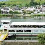 Zell a. d. Mosel: Blick aus unserem Hotelfenster