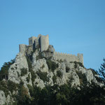 château de Puilaurens-Lapradelle, à un peu plus d'une heure des Gites des Camparros à Nailloux