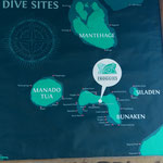 ... Tauchplätze in Bunaken