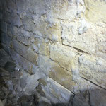 Durch Salze kontaminiertes Mauerwerk