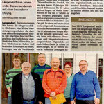 Ehrung am 21.12.2014 in Langendorf