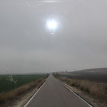 Nebelfahrt Richtung Sevilla