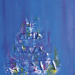 N°-05 // Acrylique & collage sur toile // 21/35 // 2000