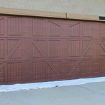 'Faux Wood Finish' from the factory…homeowner was not impressed