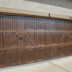 A much nicer finish, completely customized to compliment the style of the home