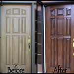 Front Door to match Garage Door finish