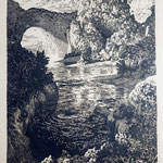 1979.  La sphinge, eau-forte, 58 x 45 au TC.