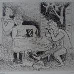 169 Intérieur paysan, 22x27,  Album "Les maîtres de l'estampe", 1949, 100 ex.,