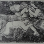 163 Femmes endormies, 20x30,  Album "Les maîtres de l'estampe", 1949, 100 ex.,