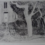 166 Paysage normand, 17x27, Album "Les maîtres de l'estampe", 1949, 100 ex.,
