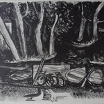165 Bords de Seine, 19x26,  Album "Les maîtres de l'estampe", 1949, 100 ex.,