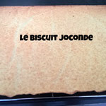 Le biscuit joconde (aux amandes)