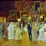 Theodor Aman: Maskenball im Atelier, 1885