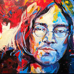 John Lennon Portrait...Acrylmalerei auf Canvas
