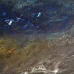 Öl, Sand, Erde, Pigmente auf 100% Leinwand        83 x 65 cm