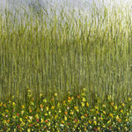 Öl . Schilff auf 100% Leinwand       130 x 90 cm