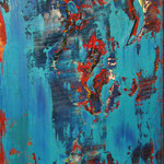 Öl auf 100% Leinwand          130 x 60 cm