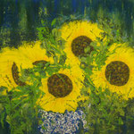 Öl auf 100% Leinwand         90 x 70 cm