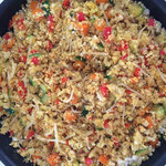 Nasi van bloemkoolrijst