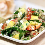 quinoa salade met mango en kip