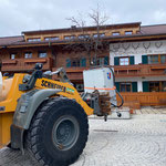 Tanzcafe Arlberg Veranstaltung am Rüfiplatz aufbauen