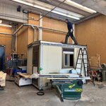 Bürocontainer fertig renovieren