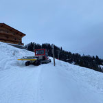 Skiabfahrt Tannberg präparieren, mit Snow Rabbit 3