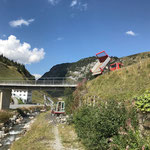 Wanderweg Hexenboden - Seekopf aufschütten, mit Unimog 400...