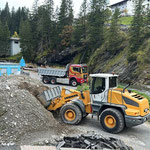 Materialverladetätigkeit Deponie Stubenbach