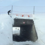 Skibrücke Schlosskopf - Abzweigung Salome Wechten abstechen...