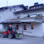 Terrasse Ärztehaus kärchern