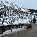 Testfräsen mit Steyr 6240 CVT und Snowcuber