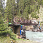 Brücke Bodenalpe - Abriss und Neubau der Holzkonstruktion