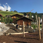 Spielplatz sport.park: Steine ausrechen